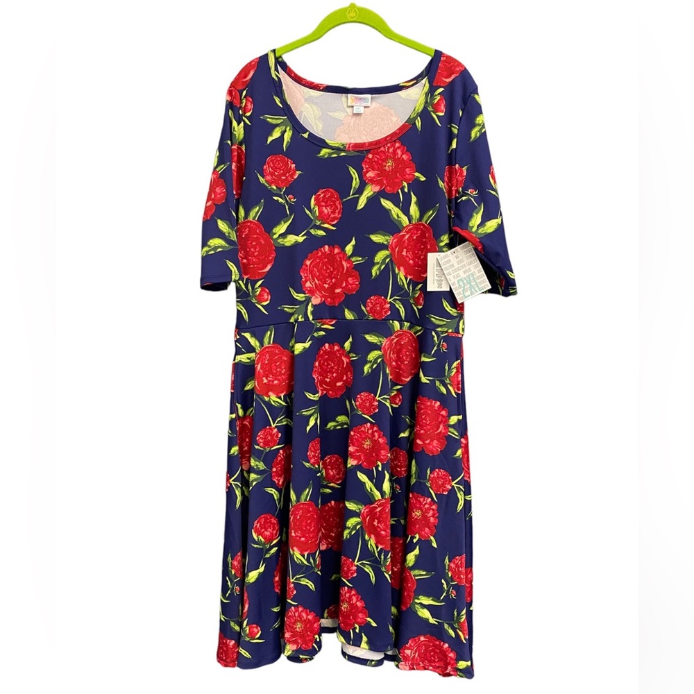 NWT Lularoe Nicole Dress, SZ 2X